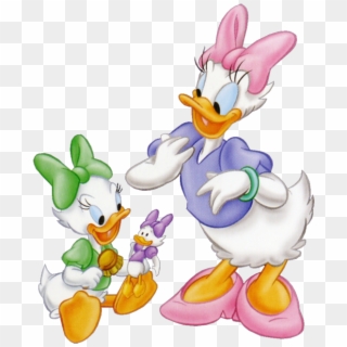 Walt Disney - Page - Daisy Duck And Baby Clipart
