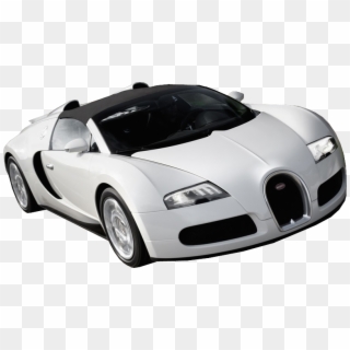 White Bugatti Veyron - Bugatti Veyron No Background Clipart