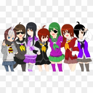 Anime Skydoesmincraft And - Anime Aphmau And Friends Clipart