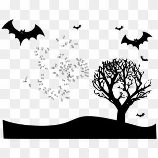 Halloween Jack O' Lantern Trick Or Treating Hayride - Halloween Border Landscape Clipart