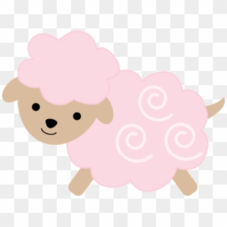 Pink Sheep, Baby Sheep, Cute Sheep, Cute Coloring Pages, - Cartoon Clipart