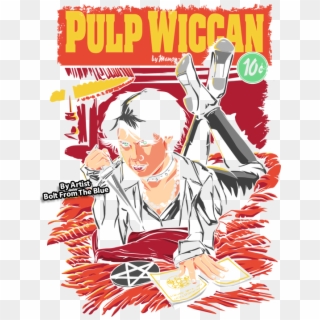 Pulp Wiccan By Boltfromtheblue - Poster Clipart