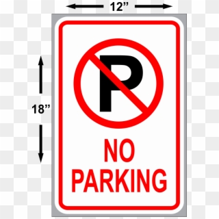 No Parking Sign - Parking Signs Clipart