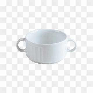 Soup Bowl Stackable With Handles - Coffee Cup Clipart