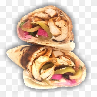 Chicken Shawarma Wrap - Wrap Roti Clipart