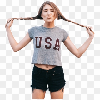 Girl Transparent - Дівчина У Спортзалі Clipart