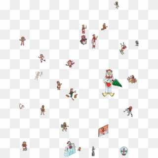 Ready To Try The Search For Santa - Cartoon Clipart