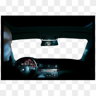 View Of Bmw Psd - Inside Car View Png Clipart