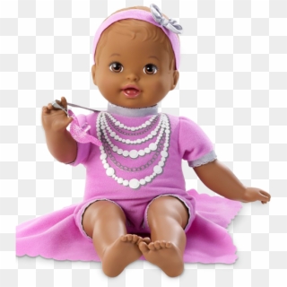 This Doll Comes In Caucasian Or African American - Little Mommy Doll 2012 Clipart