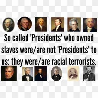 1 George Washington 317 Yes Washington Was A Major - Presidents Owned Slaves Clipart