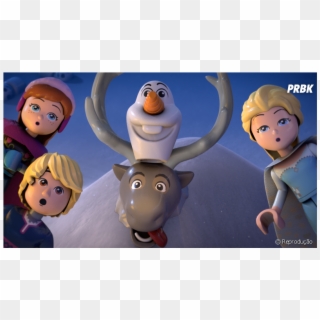 De &quot - Frozen&quot - - Anna, Elsa, Olaf E Sven - Lego Frozen Northern Lights Clipart