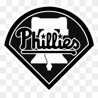 Philadelphia Phillies Logo Black And White - Philadelphia Phillies Logo Clipart