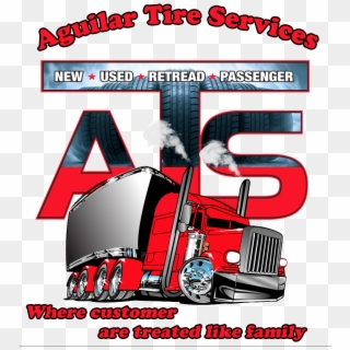 Aguilar Tire Services Logo - Aguilar Tire Service Clipart