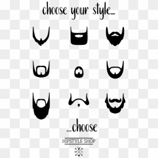 Choose Your Style 1 - Indian Beard Styles Clipart