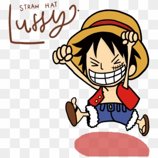 Luffy ~ One Piece Anime One, Manga Anime, Monkey D - One Piece Luffy Chibi Clipart