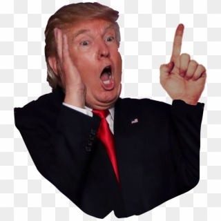 Post - Trump Hand On Face Clipart
