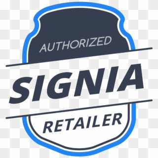 Signia Authorized Retailer - Label Clipart