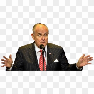 Personsurprised - Rudy Giuliani Transparent Clipart
