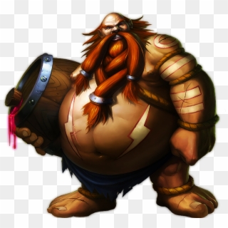 Gragas Skin Classic Old - Gragas League Of Legends Clipart