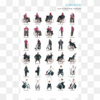 Dosch 2d Viz-images - Handicapped People For Photoshop Clipart