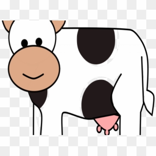 Baby Cow Cartoon - Happy Cow Cartoon Clipart