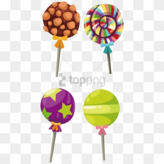 Free Png Lollipop Stick Candy Dessert - Candy Illustration Clipart