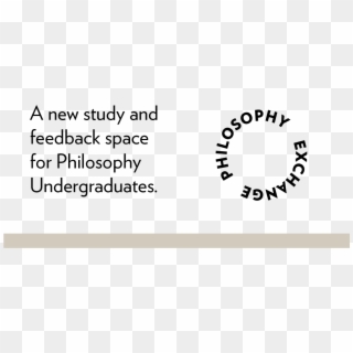 Philosophy Exchange A New Study And Feedback Space - Circle Clipart