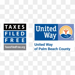 United Way Of Palm Beach County And Its Primary Partner, - United Way Of Palm Beach County Logo Png Clipart
