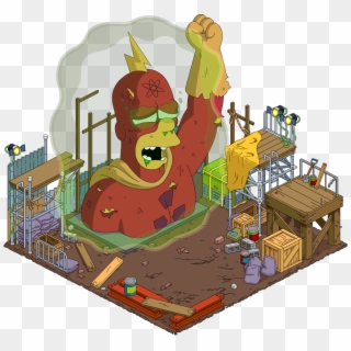 Tapped Out Construction Site 4 - The Simpsons Clipart