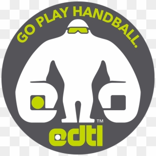Edtl Handball - Emblem Clipart