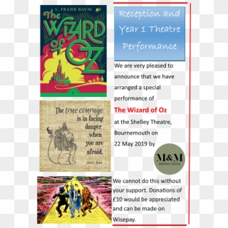 Wizard Of Oz Performance - Poster Clipart