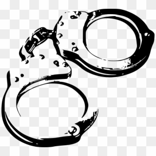 Clipart Freeuse Jail Detained Free For Download On - Handcuffs Clipart - Png Download