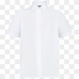 plain white polo shirt png