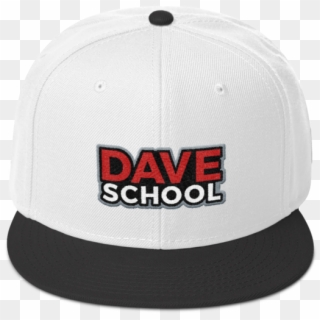 Dave School Snapback Hat - Baseball Cap Clipart