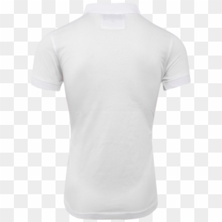 Home>tops>polo Shirts>white Plain Jersey Polo Top - Customized White T Shirt Clipart