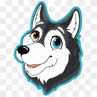 Husky Pup Clipart - Png Download