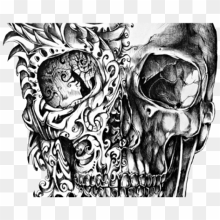 Skull Tattoo Png Transparent Images - Tattoo Full Hd Png Clipart