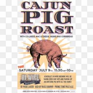 Roast Pig Cajun Clipart