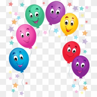 Transparent Decoration Cartoon Party - Balloon Cartoon Clipart
