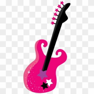 Music Clipart, Craft Images, Cute Images, Photo Boots - Rockstar Guitar Clipart - Png Download