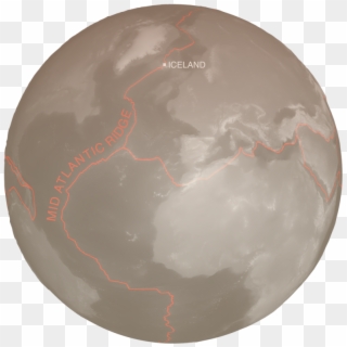 It Is The Largest Volcano Observed Erupting On Iceland - Sphere Clipart