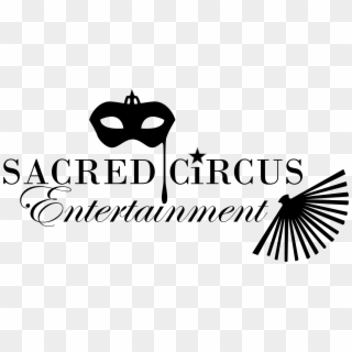 Sacred Circus Mask Logo Clipart