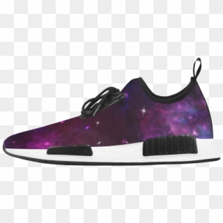 Midnight Blue Purple Galaxy Women's Draco Running Shoes - Bisexual Shoes Clipart