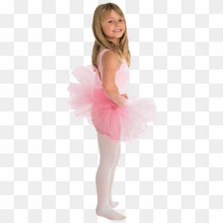 Child Pink Tutu - Costume Clipart
