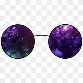 Glasses Galaxy Stars Pink Purple Blue Black Picsart Png
