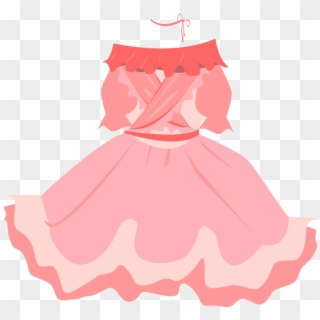 Dress Pink Princess Transprent Png Free Download - 裙子 矢量 图 Clipart