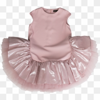 Mummy Moon Pink Solid Dress - Ballet Tutu Clipart