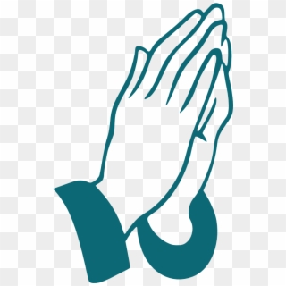 Pray Clipart Prayer Faithful - Clip Art Welcome Hand - Png Download
