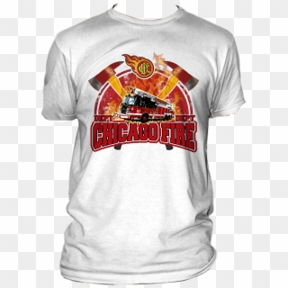 T Shirt Design By Awehh For Chicago Fire Shop - Active Shirt Clipart