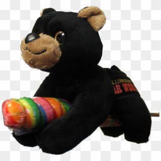 Lollyplush Black Bear - Teddy Bear Clipart